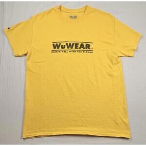 Wu-Wear Shirt‎ Size Medium Yellow Shirt